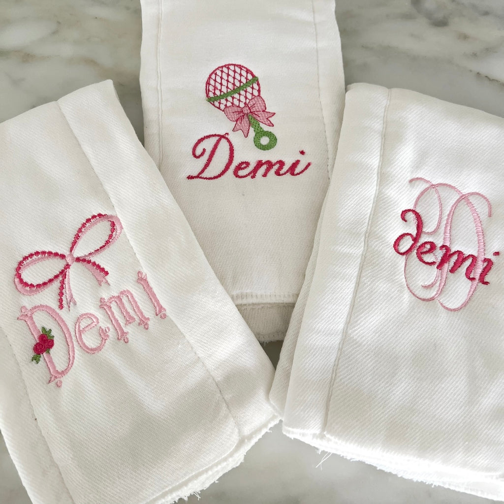 Custom burp fashion cloths